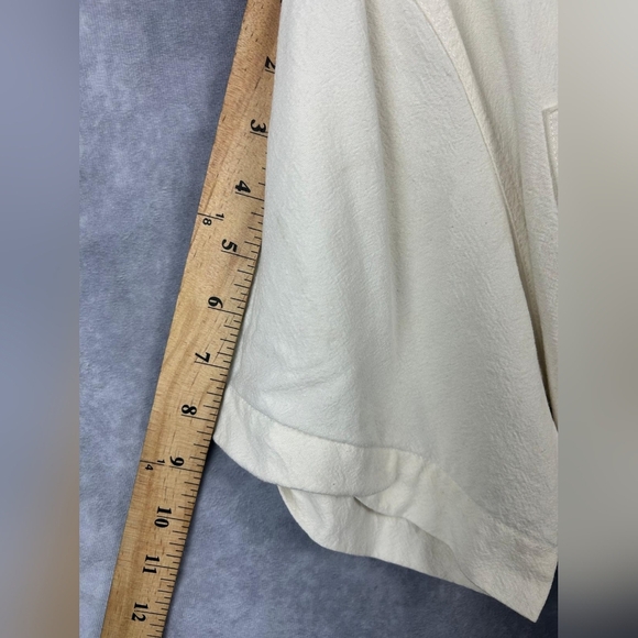 ROLLA’s‎ HORIZON PLAYSUIT IN VINTAGE WHITE Detachable waist tie  Side pockets XL - Picture 13 of 15